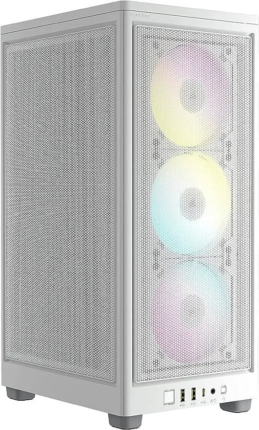 Corsair iCUE 2000D RGB AIRFLOW Case White - Anigma